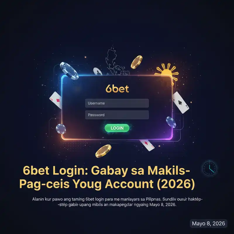 6bet Login Guide